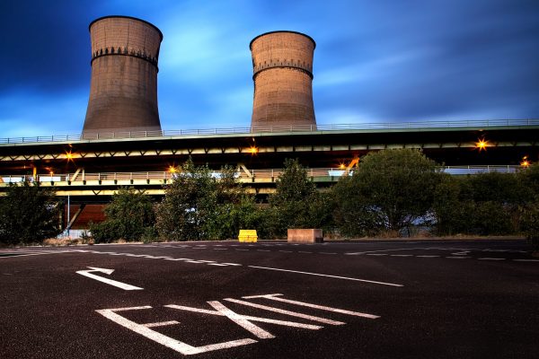 Tinsley Cooling Towers in Sheffield England